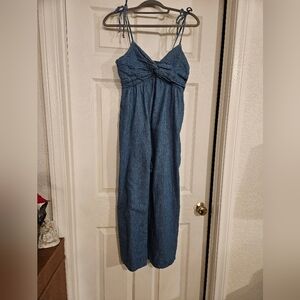 Old Navy Blue Romper with Pockets